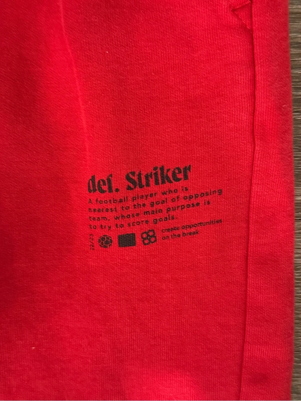 Zara Kids Red Jogger Sweatpants